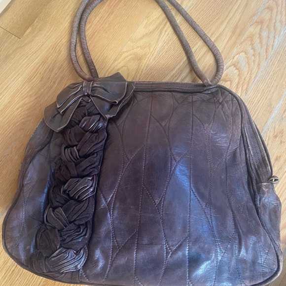 Vintage Handbag handmade brand Anouk Paris - Picture 5 of 7